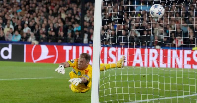 Pundits clash over Joe Hart as Celtic keeper’s role in Feyenoord goal analysed