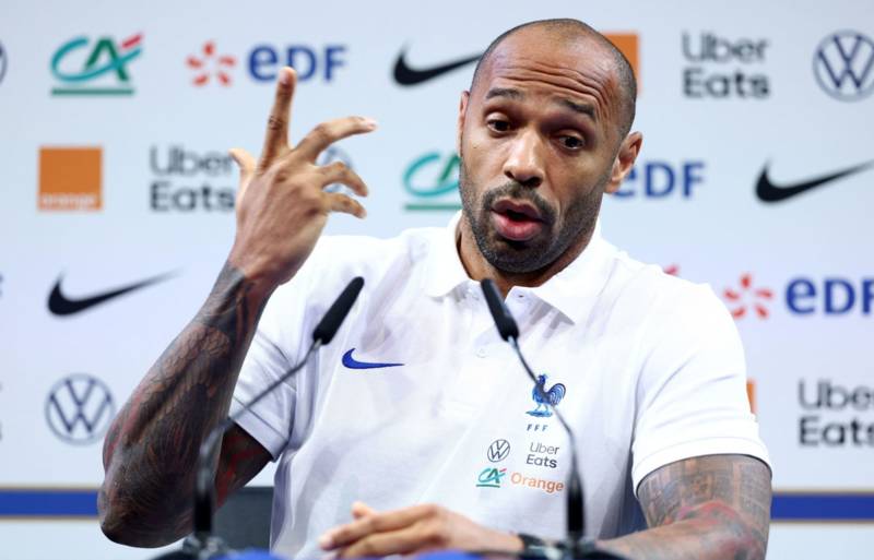 Thierry Henry completely rules out Celtic in blunt claim