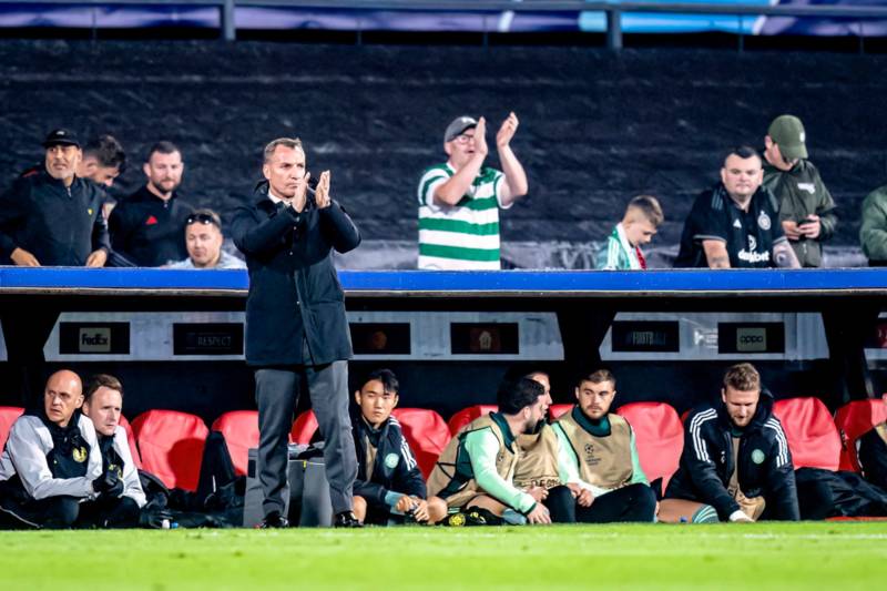 Brendan Rodgers saw one big positive from midweek Celtic defeat; will be vital going forward