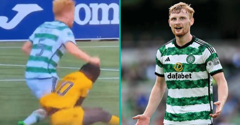 Celtic's Liam Scales Gets Absolutely Ridiculous Yellow Card In Livingston Win
