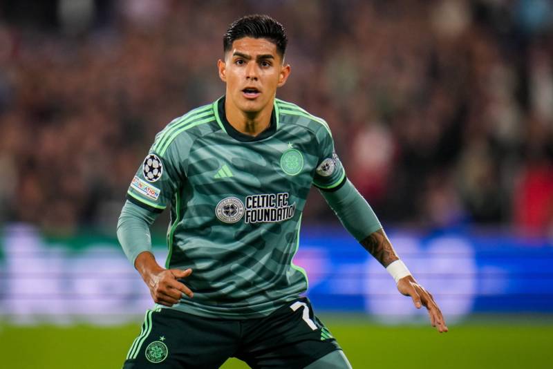 Luis Palma sends class Instagram message after scoring first goal for Celtic
