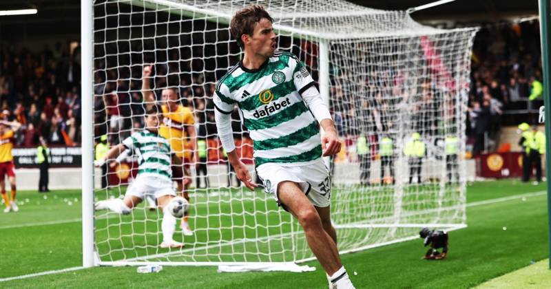 Matt O’Riley laps up Celtic kisses from ‘crazy’ fans with last gasp goal in instant new deal payback