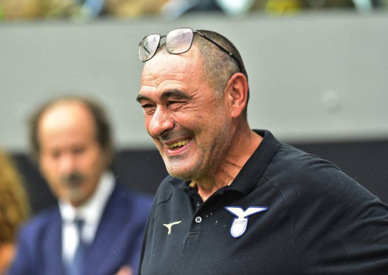 Lazio Boss Maurizio Sarri Raging Ahead of Celtic Clash