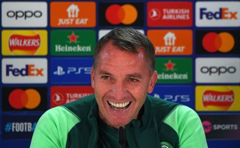 “Emotion from the support that rolls down from the stand,” Brendan Rodgers
