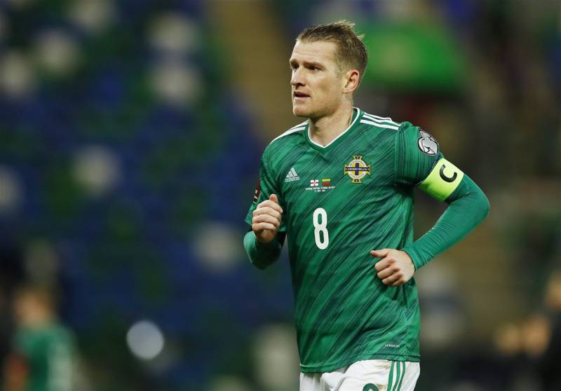 Watch Steven Davis’ reaction to the Celtic Symphany as he sipped a Guinness in Rome