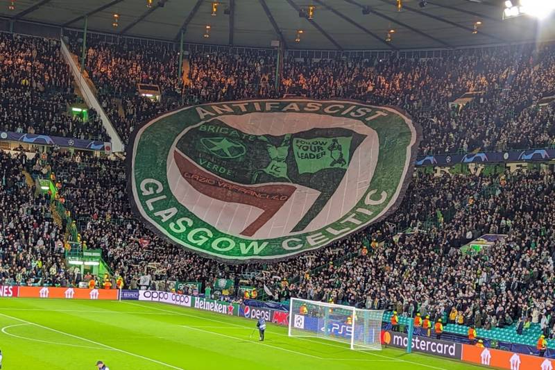 Green Brigade unveil ‘Lazio f*** off’ Celtic banner