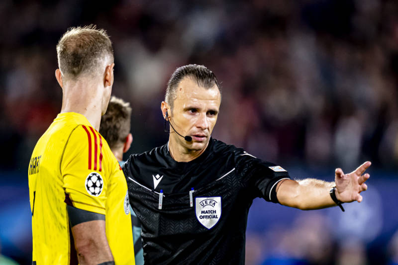 Alistair Johnston’s referee theory that is making things difficult for Celtic in Europe