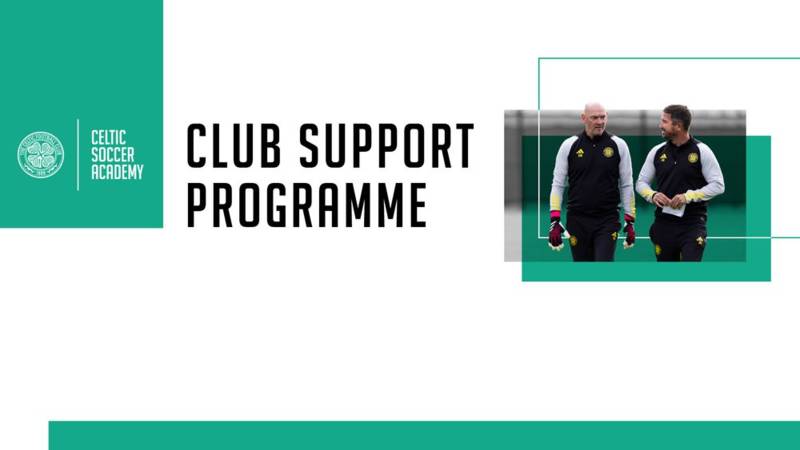 Free Club Support Coach Education event with Celtic Soccer Academy