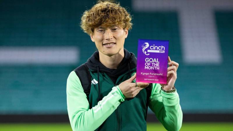 Kyogo nets cinch Premiership Goal of the Month for Ibrox strike