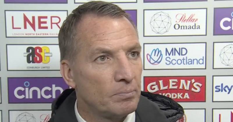Brendan Rodgers hails two Celtic standouts in Hearts triumph but two ‘disappointments’ bemoaned