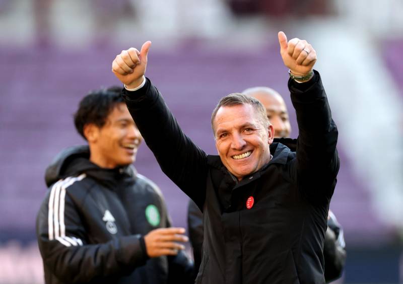 Brendan Rodgers makes Celtic invincibles comparison after Hearts win