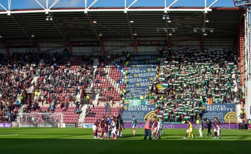 Image: Away Celtic Support Make Powerful Statement Pre-Match