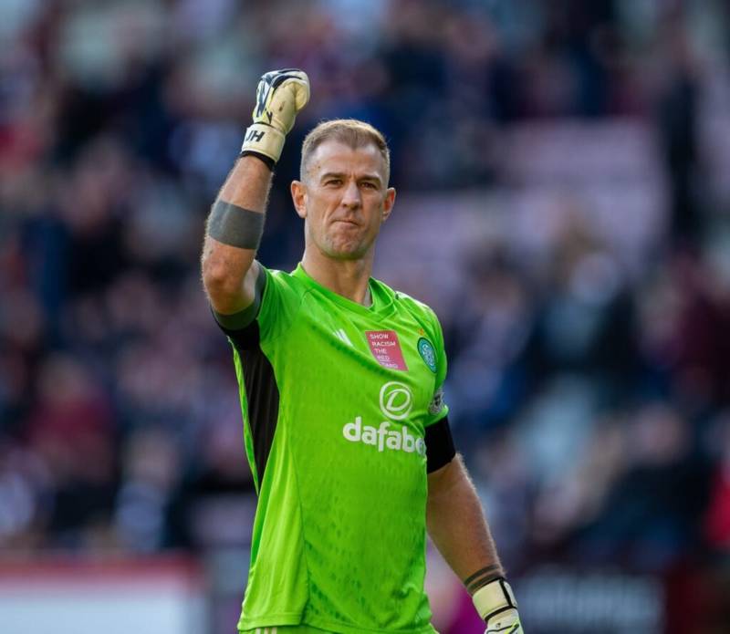 Joe Hart Delivers Special Sunday Night Shout Out To Celtic Teammate