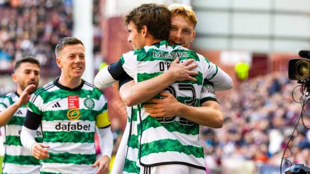 Leaders Celtic brush Hearts aside at Tynecastle