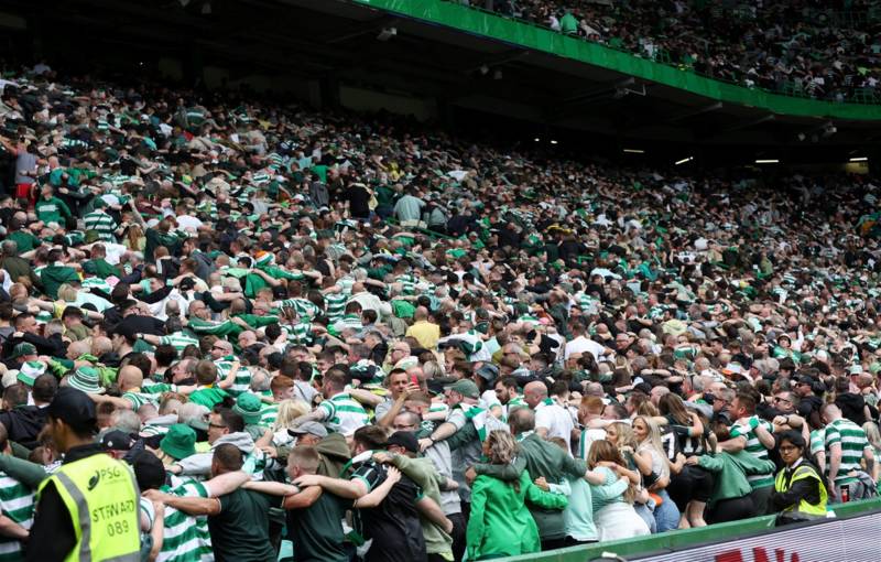 The Tynecastle images that Sky Sports refused to show of the Celtic support