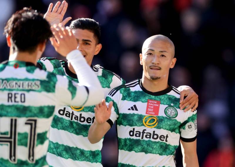 Video: Daizen Maeda doubles Celtic’s lead with tidy attack