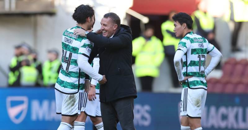 Celtic fans chant Brendan Rodgers’ name again as they show all is forgiven