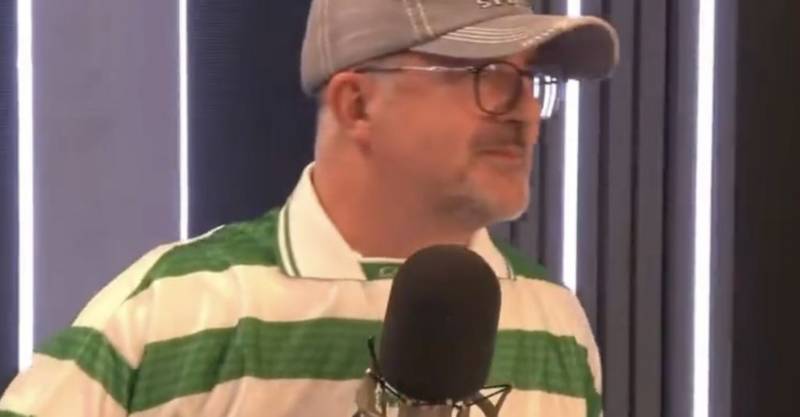Embarrassed Clyde 1 presenter wears Celtic top after losing bet