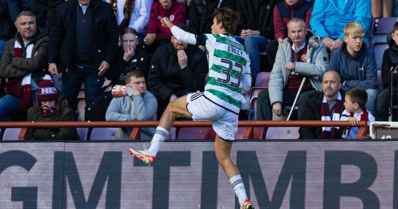 Matt O’Riley explains Celtic wonder goal as midfielder overjoyed at ‘silencing the crowd’ at Tynecastle