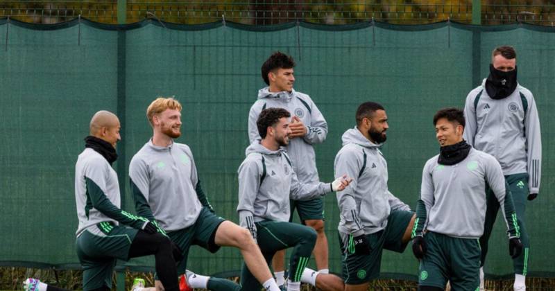7 best Celtic training pictures with Brendan Rodgers relaxed and fringe players looking to shine