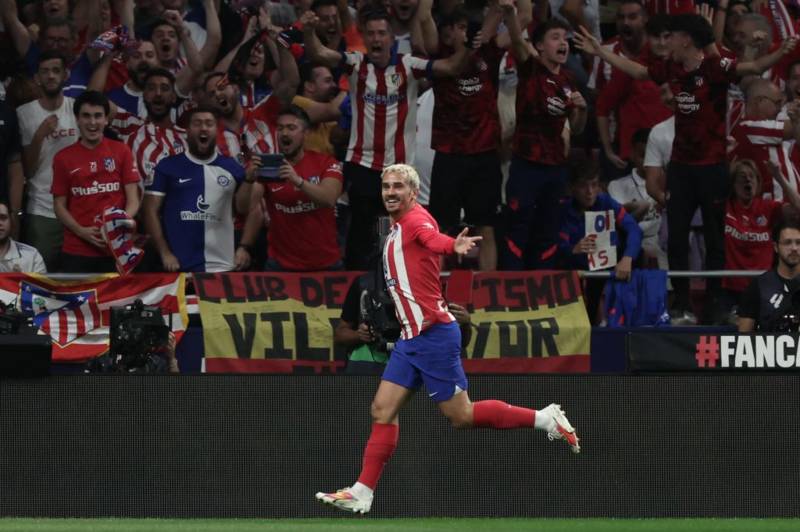 Atletico Madrid talisman in ‘best form of career’ ahead of Celtic clash