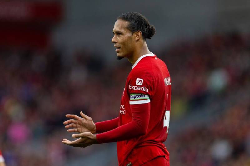“It was something that we did when I was a Celtic player,” Virgil van Dijk