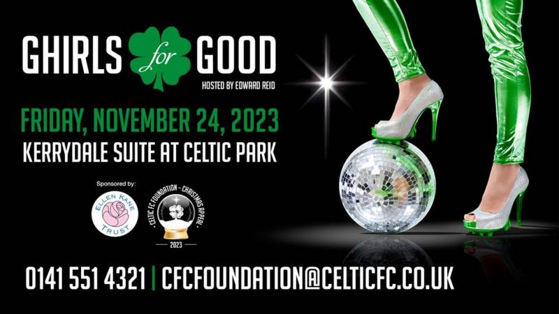 Join Celtic FC Foundation’s Ghirls For Good Festive Extravaganza