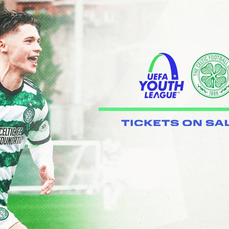 Support the Young Hoops in UEFA Youth League action