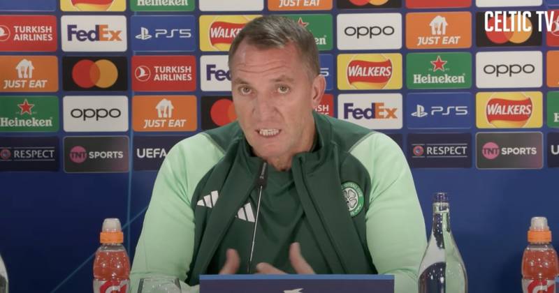 Watch Brendan Rodgers Celtic Champions League press conference in full ahead of Atletico clash