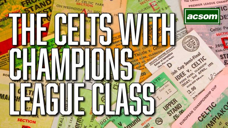 Who has that Champions League class to shine for Celtic?