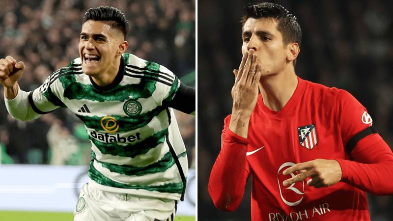 Celtic 2 Atletico Madrid 2: Kyogo & Palma strike as Hoops pick up Champions League point but denied famous win by Morata