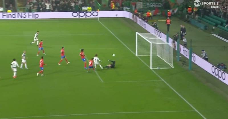 Celtic score ‘liquid football’ goal vs Atletico Madrid in Champions League as fans in awe