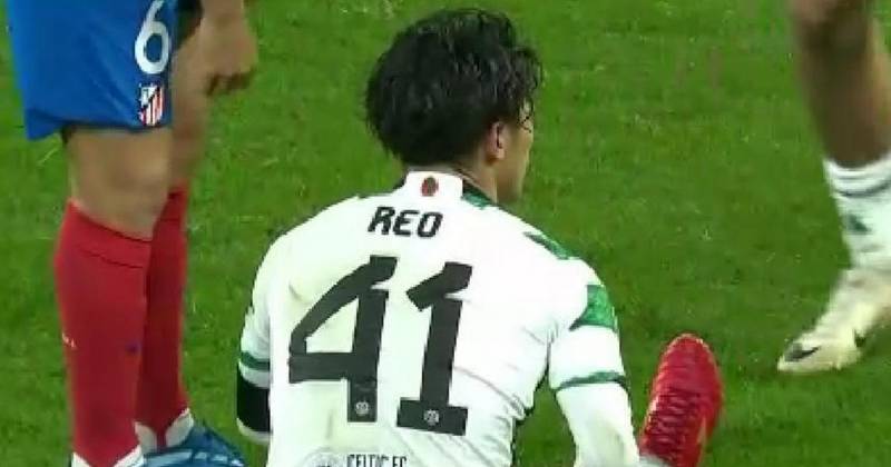 Reo Hatate Celtic injury fears as he’s forced off in Atletico Madrid Champions League clash