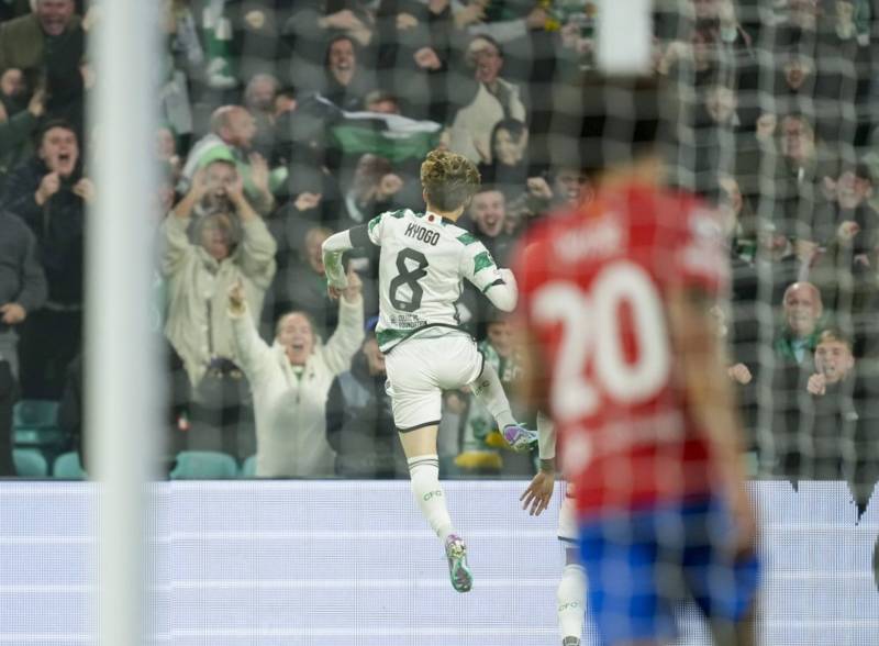 Video – Sensational Celtic lead at the break, Kyogo and Palma stun Atletico