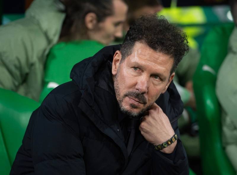 Diego Simeone delivers verdict on Celtic after fiery UEFA Champions League clash