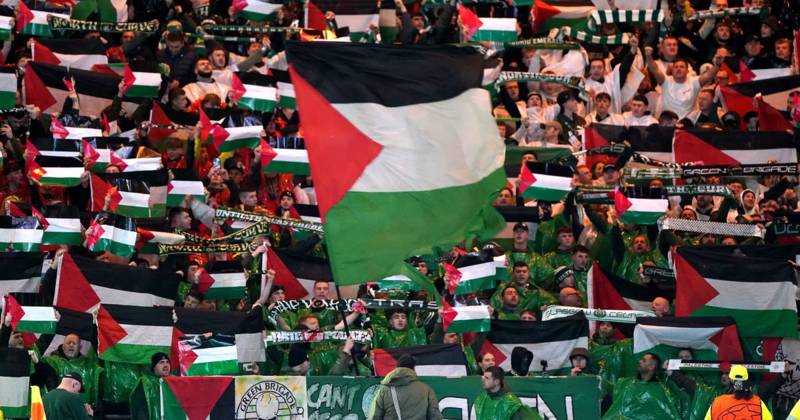 Green Brigade praised by ex Celtic striker after pro-Palestine display against Atletico Madrid