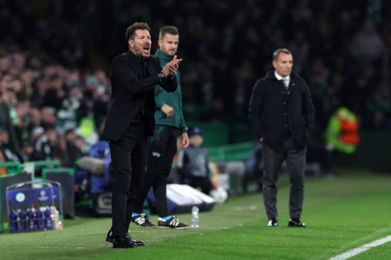 ‘I saw’: Diego Simeone lists four things that he loved about Celtic’s performance last night