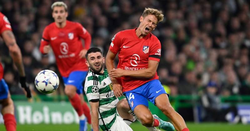 Marcos Llorente stunned at Celtic showing as Atletico Madrid star admits playing ‘with handbrake on’