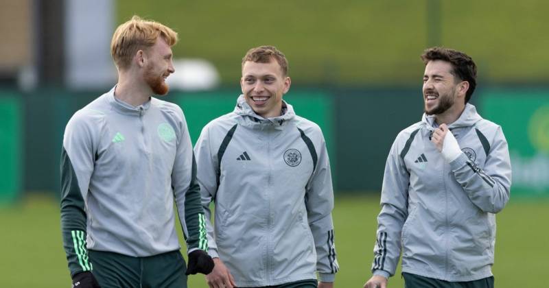 Alistair Johnston Celtic concussion worries eased as star spotted in training
