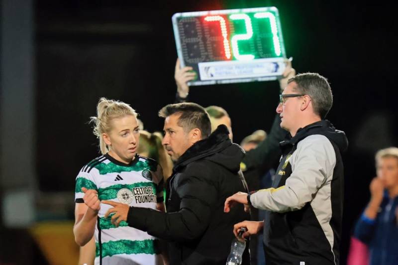 Celtic manager Fran Alonso and his rivals in the SWPL1 race