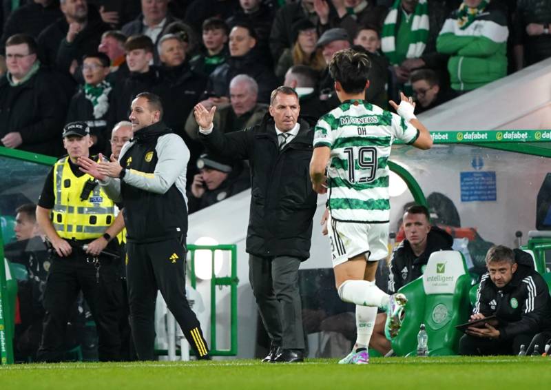 Brendan Rodgers sings Celtic striker Oh’s praises after goal