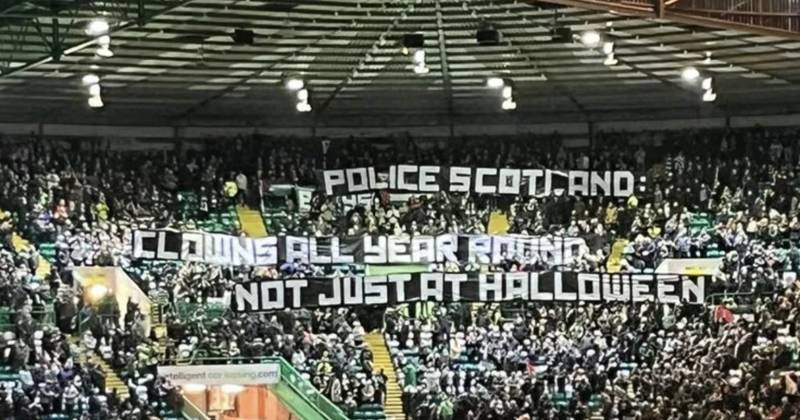 Green Brigade treatment sparks Celtic ultras walkout as Police Scotland branded ‘clowns’