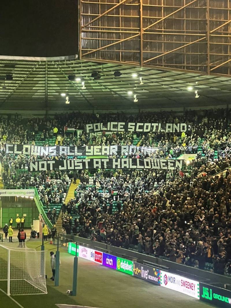 Video: Celtic Ultra Group ‘Bhoys’ Stage Walkout in St Mirren Match