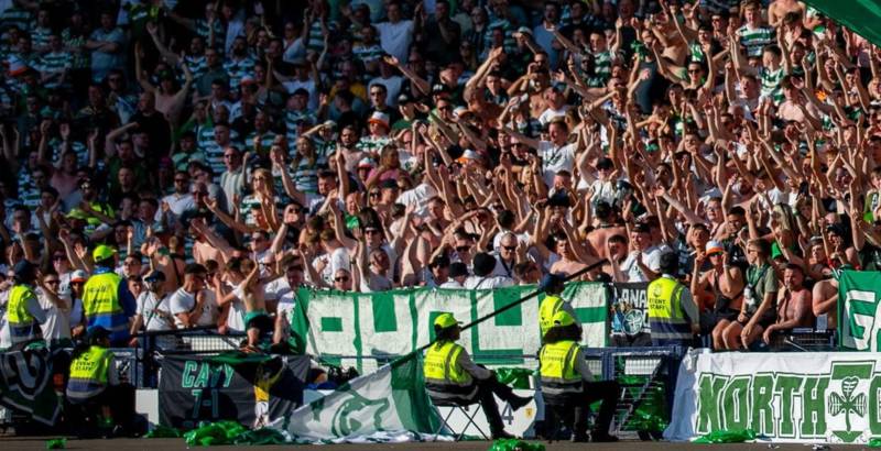 Watch as Ultras group The Bhoys walk out in support of The Green Brigade