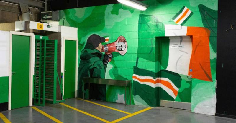 Inside ghostly Green Brigade lair as Celtic fans get peek at ultras’ deserted mod cons home