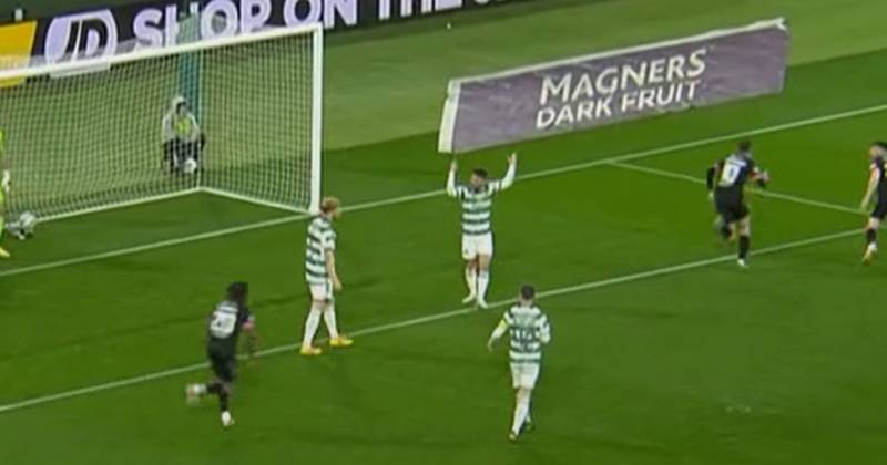 Greg Taylor Celtic reaction to St Mirren goal criticised as pundit highlights ‘his fault’ despite Liam Scales moan