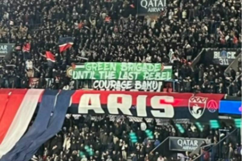 PSG fans showcase Green Brigade support amid Celtic feud