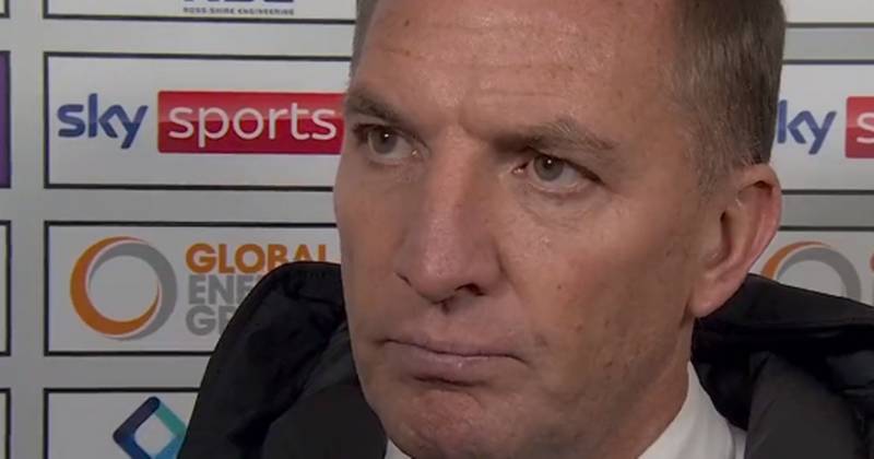 Brendan Rodgers questions Celtic disallowed goal at Ross County and explains squad rotation
