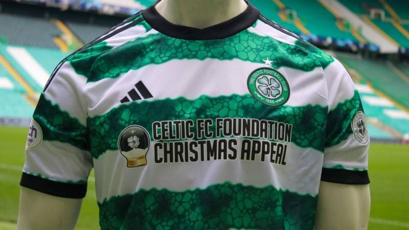 Foundation Christmas Appeal logo to feature on the shirts for today’s match