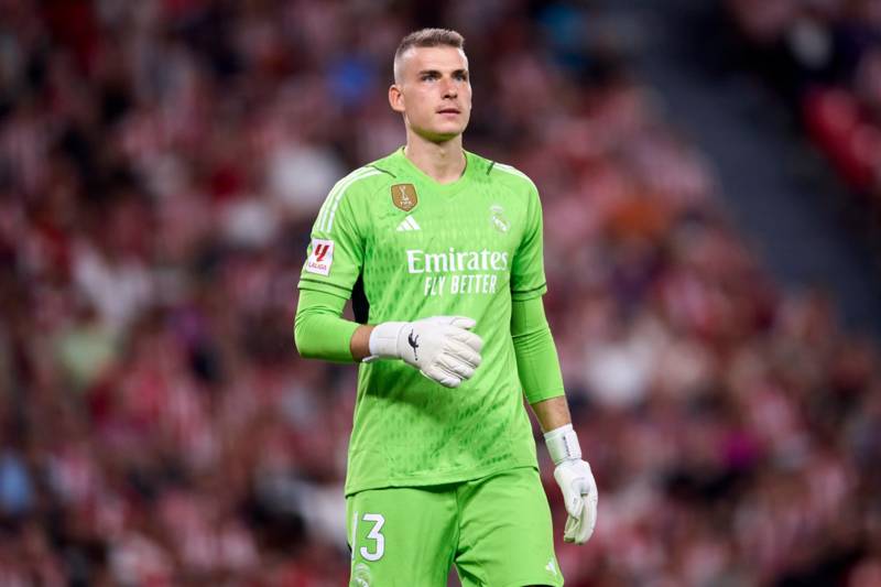 Andriy Lunin transfer speculation intensifies after Celtic reports